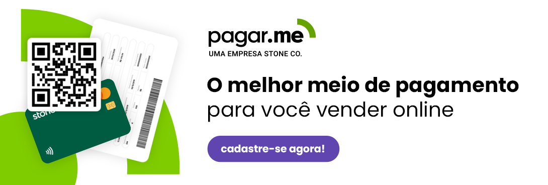 Cadastre-se no Pagar.me!